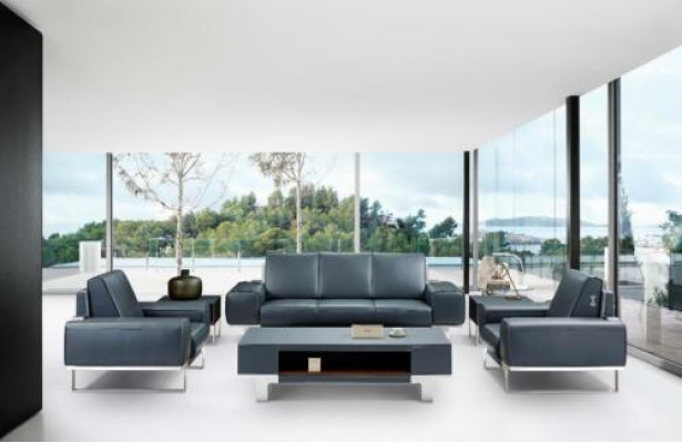3-piece sofa set with coffee table, complete set, modern sofa design.