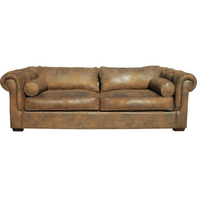 Chesterfield Sofa Set 3+2 Couch Upholstery Set Sofas Couches New Leather Sofa