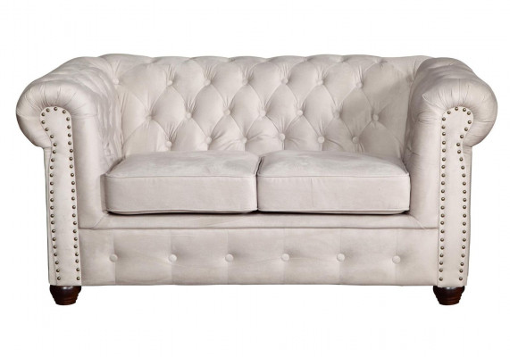 Chesterfield Sofa Set Couch Set 321+Ottoman Seat Upholstery Suites Textile