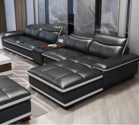 Sectionals seating furniture living landscape luxury corner sofa L-shape upholstery modern relax