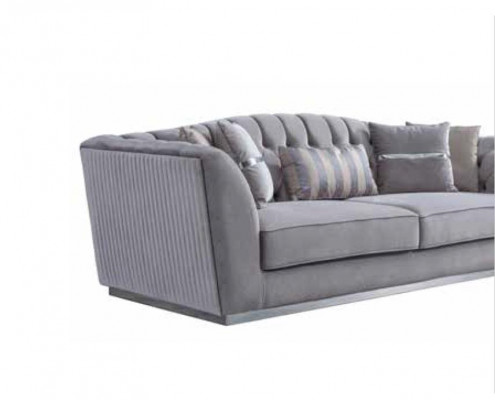 3-seater upholstered sofa, comfortable, luxurious in modern style sofa couch, 286 cm