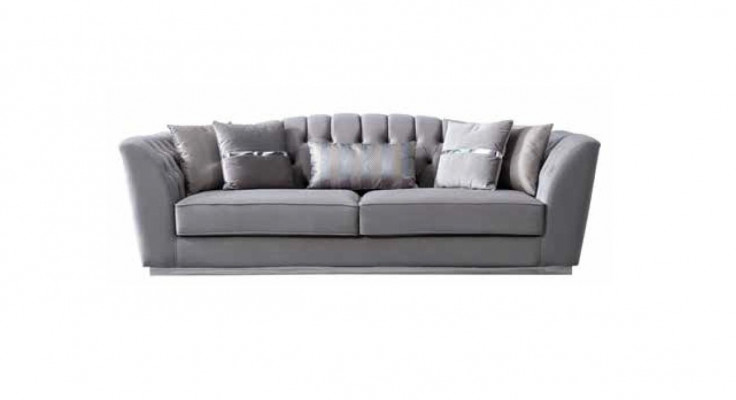 3-seater upholstered sofa, comfortable, luxurious in modern style sofa couch, 286 cm