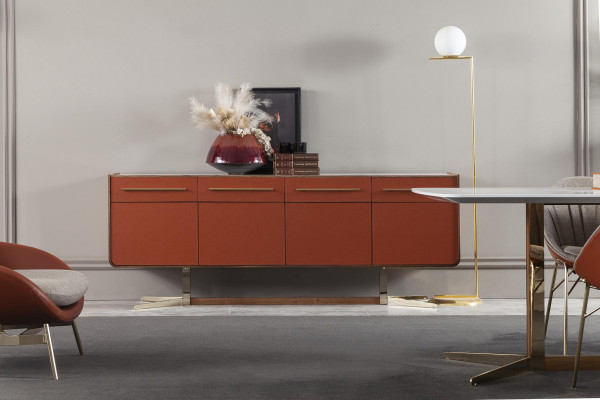 Sideboard with drawers and shelves practical storage new