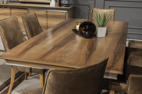 Luxury dining table 207x101cm table elegant dining room tables wooden table furniture