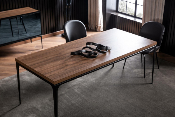 Kitchen table dining table tables furniture wood 200x92cm dining tables living