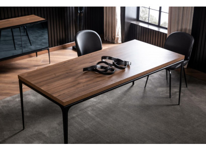 Kitchen table dining table tables furniture wood 200x92cm dining tables living