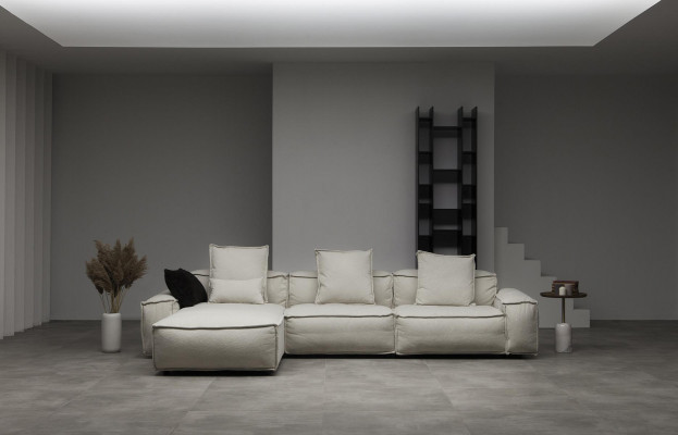 Corner sofa upholstery country house modern living landscape fabric sofa couches furniture