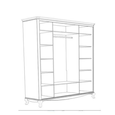 Wardrobe sliding doors closet furniture cupboards bedroom wood