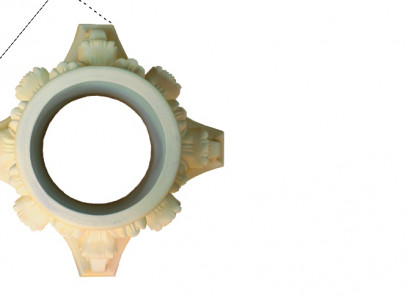 Column base edging stand round round new support for column circular shape 9032