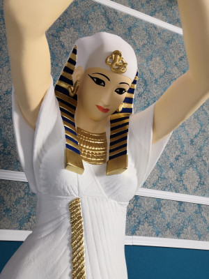 Design floor lamp Egyptian woman figure stand lamp lights floor lamps figure