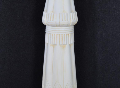 Medusa Column Roman Columns Marble Sculpture Figure Decor Decoration Stand 1046