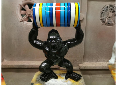 Designer Figure Statue Modern Figures Statues Decoration Decor Gorilla Garden New