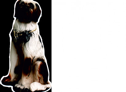 Dog Figure Statue Sculpture Figures Sculptures Decoration Decor Saint Bernard Dogs