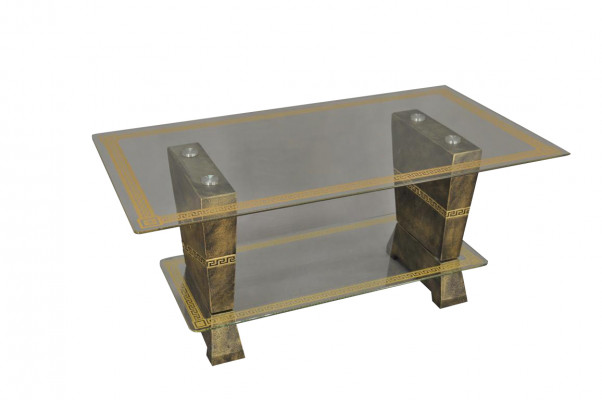 Design Medusa Coffee Table Glass Table Side Tables Couch Classic XXL New