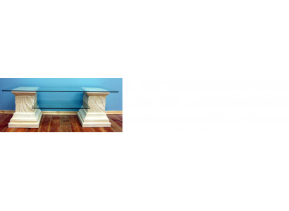 Design showcase shelf glass column display shelves TV cabinet living room 1853 new
