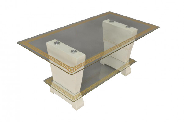 Design Medusa Coffee Table Glass Table Side Tables Couch Classic XXL New