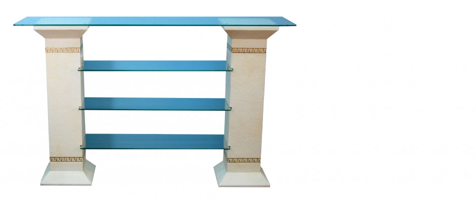 Design showcase cabinet glass column display cabinets shelves cabinet living room 1865