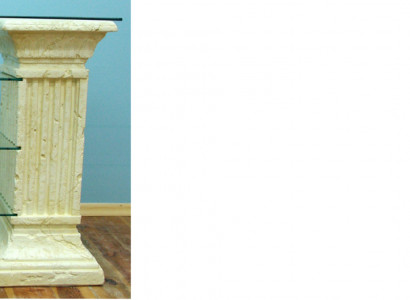 Design display showcase glass column cabinet display shelves cabinet living room 1849