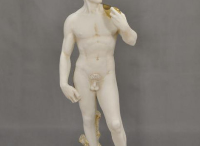 David sculptures sculpture statue garden figure figurine decorative figure man garden 0013