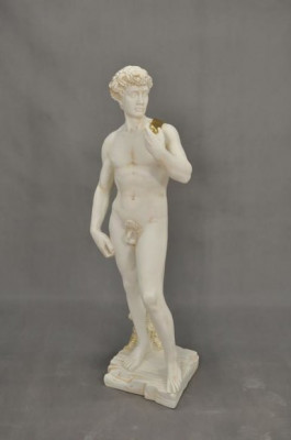 David sculptures sculpture statue garden figure figurine decorative figure man garden 0013