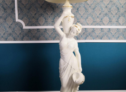 Living room floor lamp light stand lights XXL design lamp figure sculpture new