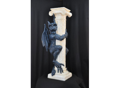 Design Columns Pillar Gragol Gothic Columns Sculpture Sculptures Flower Stand