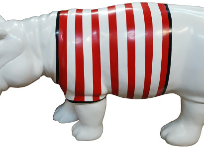 Figures handmade modern decoration abstract figure hippopotamus 100cm new