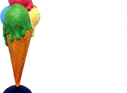Ice Cream Parlor Design Figure Statue Sculpture Figures Sculptures Decoration Decor 160cm