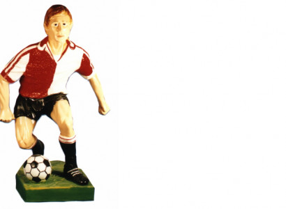 Design Soccer Player II Figure Statue Sculpture Figures Sculptures Decoration 7614