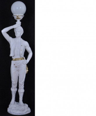 Life-size Hindu Floor Light Sculpture Floor Lamp Decor Figure 160cm