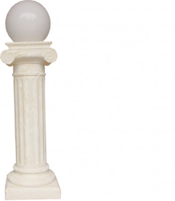 Column Illuminated Decoration Column Lamp Light Figures Sculpture Sculptures