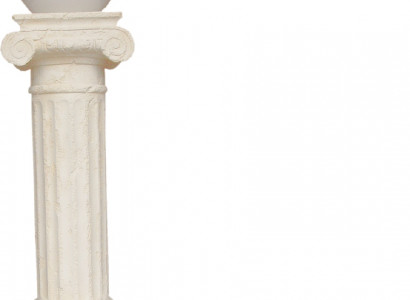 Column Illuminated Decoration Column Lamp Light Figures Sculpture Sculptures