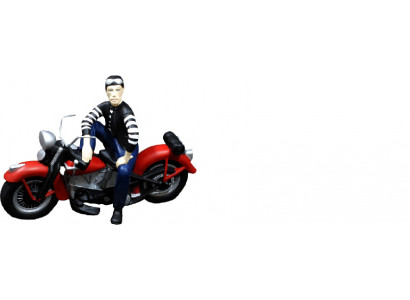 Design motorcycle rider figure statue sculpture figures sculptures decoration 5687