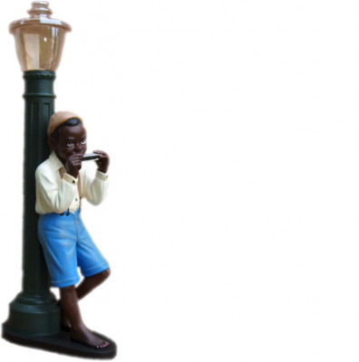 Design boy with harmonica figure statue sculpture figures sculptures 7078 new