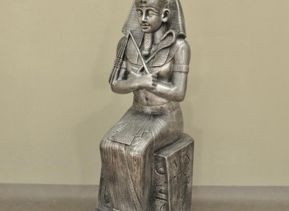 Egyptian Pharaoh Statue Sculpture Figures Sculptures Decoration Deco Figure 117 cm