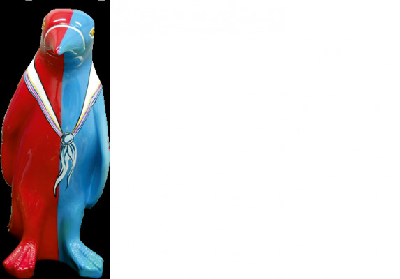 Design Penguin Figure Statue Sculpture Figures Sculptures Decoration Deco 3075 New