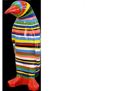 XXL Designer Figure Handcrafted Painted Figures Sculpture Sculptures Statue Penguin