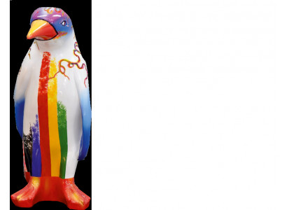 Design luxury figure sculpture handmade penguin animal sculptures XXL 67cm figures