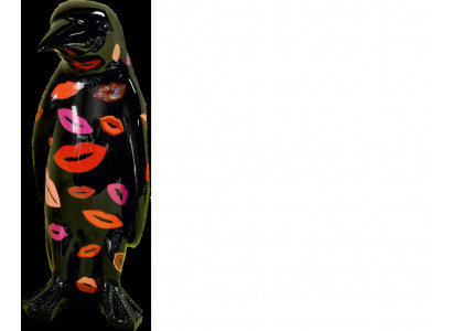 Design luxury figure sculpture handmade penguin animal sculptures figures XXL 67cm