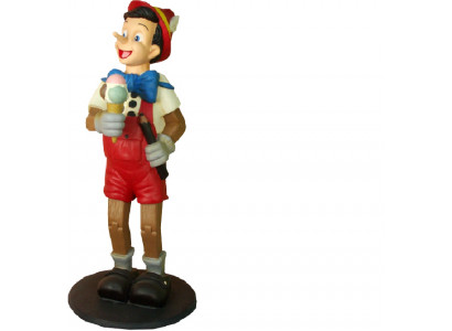 Design Pinocchio Figure Statue Sculpture Figures Sculptures Decoration Deco 5644