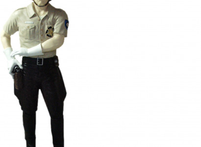 Design police officer figure statue sculpture figures sculptures decoration decor 5682