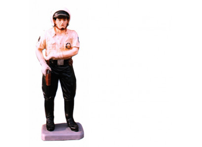 USA Highway Police Officer Figure Statue Sculpture Figures Sculptures Decoration Decor