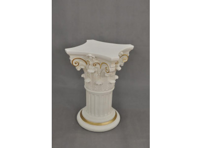 Medusa Column Roman Columns Marble Sculpture Figure Deco Decoration Stand 1021