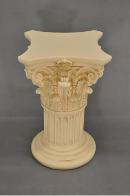 Medusa Column Roman Columns Marble Sculpture Figure Deco Decoration Stand 1021