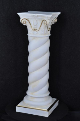 Column Marble Style Decoration Column Statue Sculpture Stand Sculptures Decoration 1015
