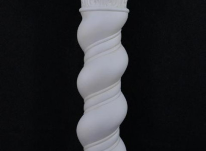 Column Medusa Meander Style Decorative Column Column Statue Stand Baroque 100cm New 1017