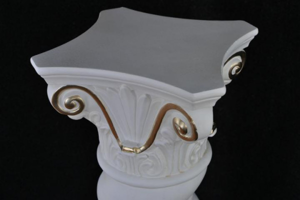 Column Medusa Meander Style Decorative Column Column Statue Stand Baroque 100cm New 1017
