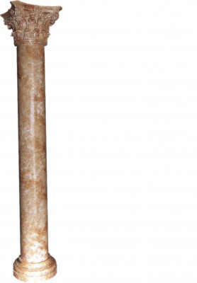 XXL Greek Column 300cm Large Style Design Columns Luxury Supports Antique Style