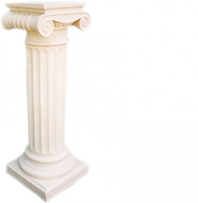 Medusa Column Roman Columns Marble Sculpture Figure Deco Decoration Stand 1048
