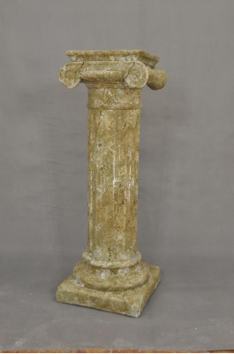 Medusa Column Roman Columns Marble Sculpture Figure Decor Decoration Stand 1639